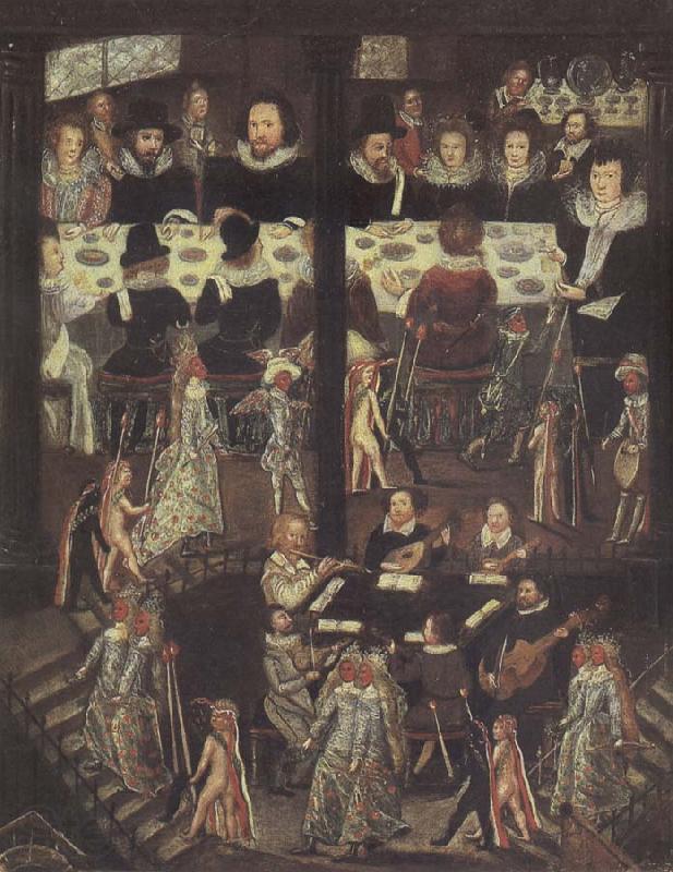unknow artist Sir Henry Untonwas a well-to-do Elizabethan Gentheman Norge oil painting art